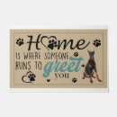 Search for doberman doormats Home décor