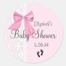 Search for white footprint stickers Baby shower