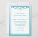Search for teal border invitations Chic