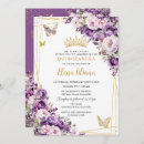 Search for purple sweet 15 invitations For kids