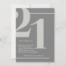 Search for male 21st birthday invitations Contemporary