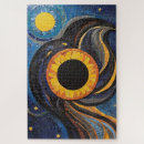 Search for stars in the night sky puzzles Mystical