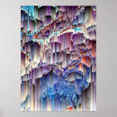 Search for this poster rocks art Blue