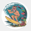 Search for surfing in hawaii stickers Vintage