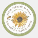 Search for jar of honey stickers Honeybee