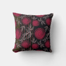 Search for red rose pattern cushions Striped