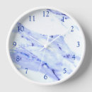 Search for blue and white clocks Stone