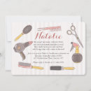Search for hairdresser invitations Salon