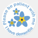 Search for forgetful stickers Dementia