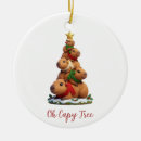 Search for capybara christmas tree decorations Xmas