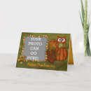 Search for owl thanksgiving cards Pumpkins