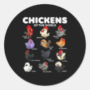Search for funny cartoon chicken stickers Farm