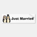Search for newly married bumper stickers Bride