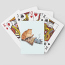 Search for cat cartoons playing cards For kids