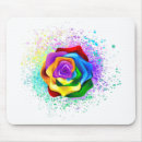 Search for rose colored mousepads Rainbow