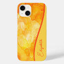 Search for orange and yellow electronics Feminine