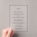 Search for initial square invitations Modern