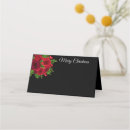 Search for red rose place cards Table