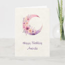 Search for moon design cards Flowers