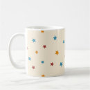 Search for stars pattern mugs Design