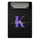 Search for purple clipboards Black