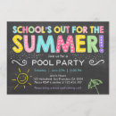 Search for end of summer birthday invitations Summer pool party