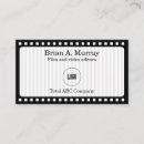 Search for editor business cards Film