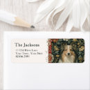 Search for sheltie return address labels Cute