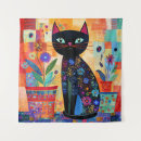 Search for black cats art Animal