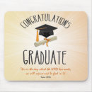 Search for graduation cap mousepads Gold