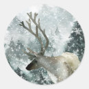 Search for deer stag stickers Snow