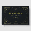 Search for art deco wedding guest books Geometric