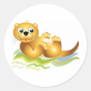 Search for ocean otter stickers Cartoon