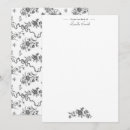 Search for black and white rose note cards For her