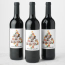 Search for christmas wine labels Photo collage