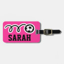 Search for soccer luggage tags Cute