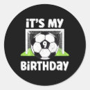 Search for 9 year old birthday stickers Striker