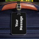 Search for plain white luggage tags Simple