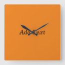Search for orange clocks Create your own