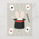 Search for magic show postcards Magician