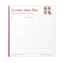 Search for christmas list notepads Santa claus