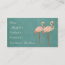 Search for pink flamingo business cards Floral