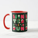 Search for gingerbread man coffee mugs Red and green