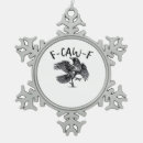 Search for black crows christmas tree decorations Raven