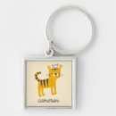Search for wild one key rings Tiger