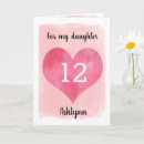 Search for 12 year old girl cards invites Twelve