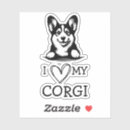 Search for black and white corgi Modern