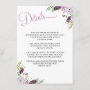 Search for thank you wedding enclosure cards Purple