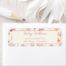 Search for boho floral return address labels Pretty