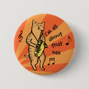 Search for saxophone badges Illustration